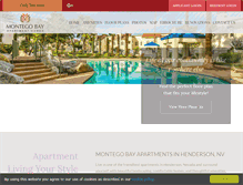 Tablet Screenshot of montegobayvegas.com